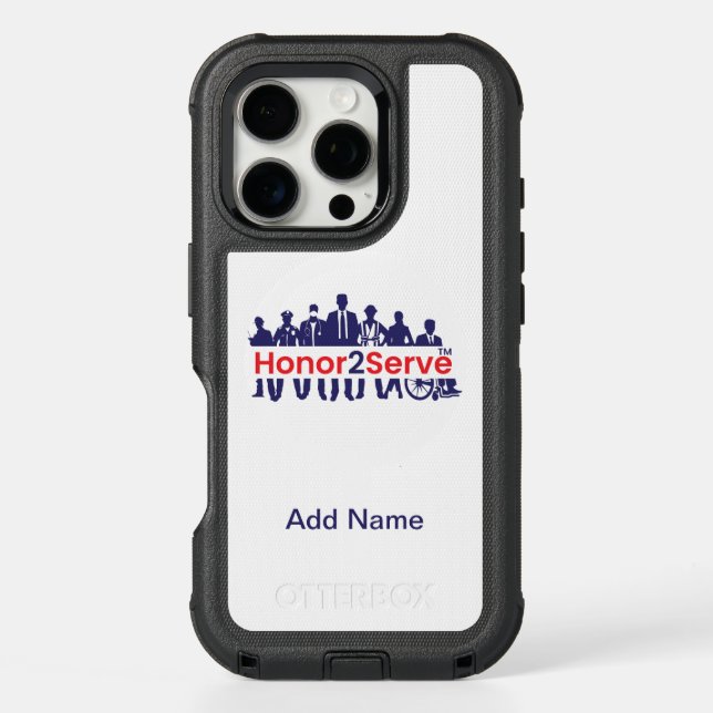 Honor2Serve Otterbox iPhone Case (Back)