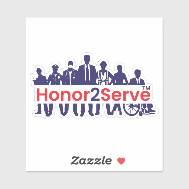 Honor2Serve Sticker (Sheet)