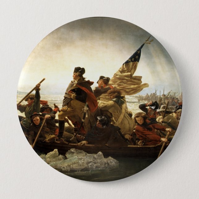 Honor American history with this striking 1-inch r Button (Front)