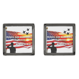 Honor and Remember the Brave Cufflinks