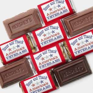 Honor and Thank American Veterans Hershey's Miniatures