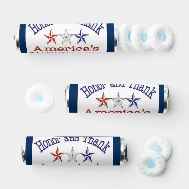 Honor and Thank American Veterans Mints (Assorted)