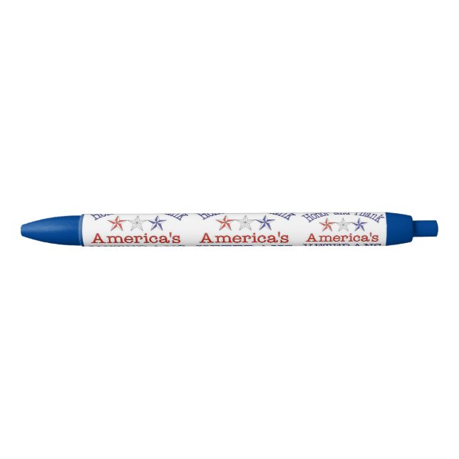 Honor and Thank American Veterans Pen (Front)