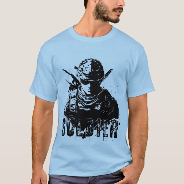 Honor. Courage. Commitment.", "Defending Freedom", T-Shirt (Front)