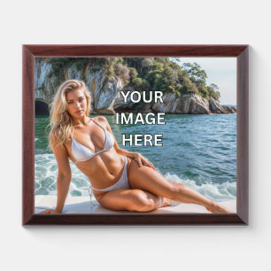 HONOR! 🌲 Custom Wood Plaque – Add Image or Text