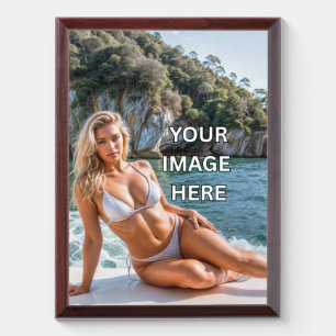 HONOR! 🌲 Custom Wood Plaque – Add Image or Text