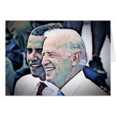 Honor, Dignity and Class, Obama and BIden Card (Front Horizontal)