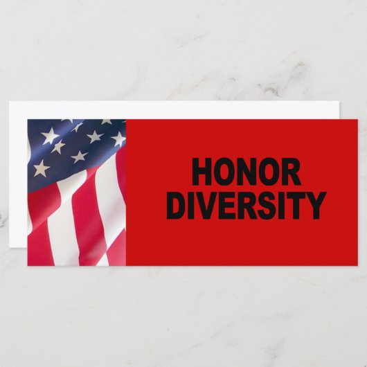 Honor Diversity (Front/Back)