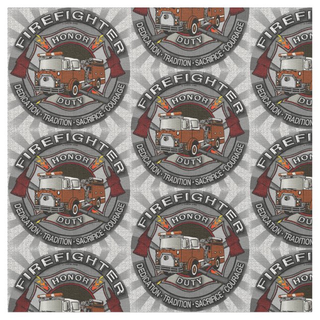  Honor Firefighter Fabric (Close Up)