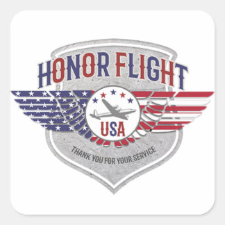 Honor Flight Stickers Thank You For Your Service