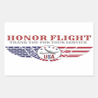 Honor Flight Stickers Thank You For Your Service