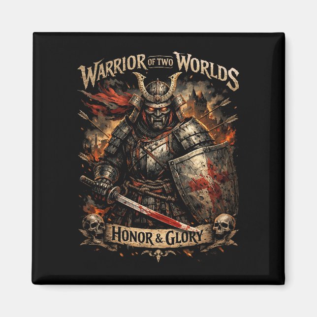 Honor & Glory Magnet (Front)
