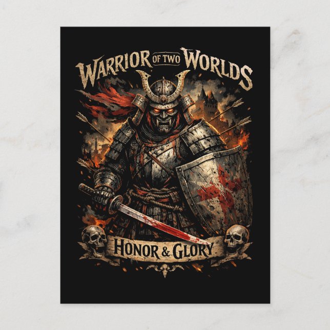 Honor & Glory Postcard (Front)