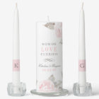 Honor Love Cherish Blush Pink Floral Wedding