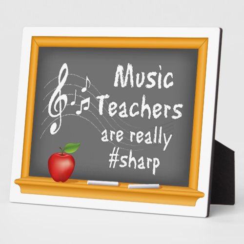 Honor Music Teachers  Plaque