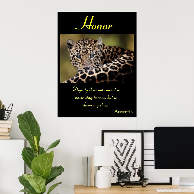 Honor Rises Amid Nature’s Resilient Power Poster (Home Office)