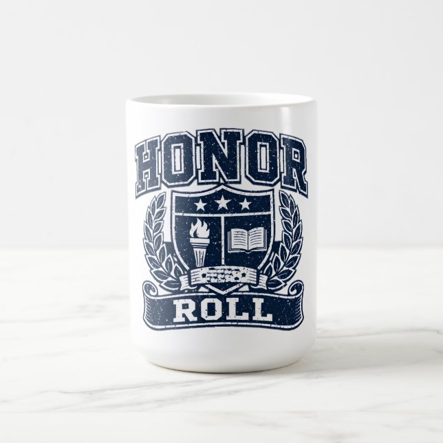 Honor Roll – Academic Excellence College Coffee Mug (Center)