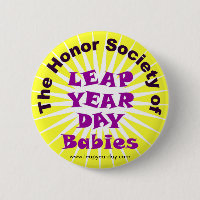 HONOR SOCIETY OF LEAP YEAR DAY BABIES
