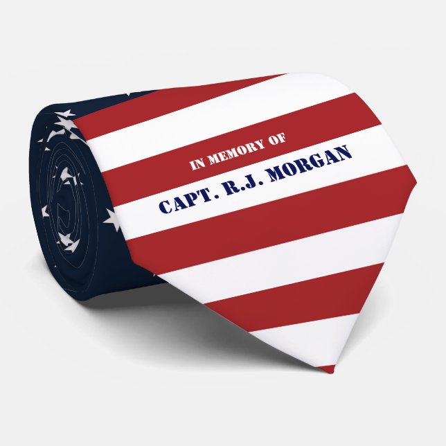 Honor Soldier or Peace Officer Memorial Tie (Rolled)