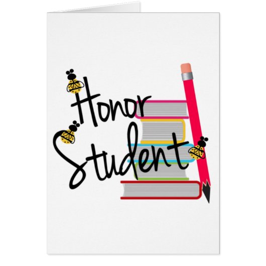 Honor Student Cards (Front)