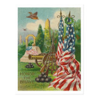 Honor the Brave Postcard