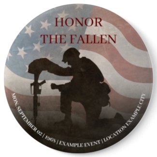 Honor The Fallen Button