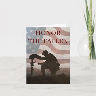 Honor The Fallen Card