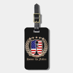 Honor The Fallen - Crest Luggage Tag