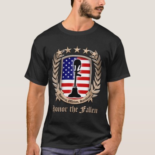 Honor The Fallen - Crest T-Shirt