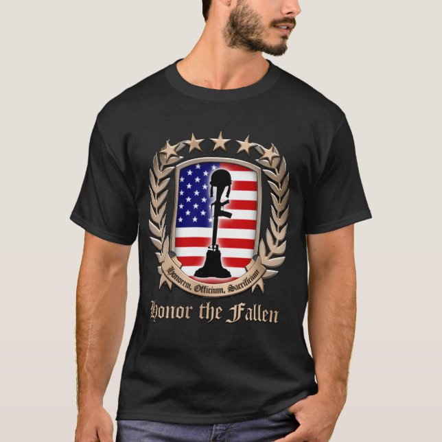 Honor The Fallen - Crest T-Shirt (Front)