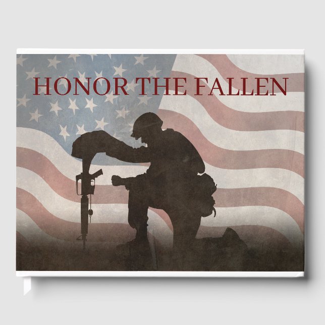 Honor The Fallen Guest Book (Front)