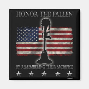 Honor The Fallen Magnet