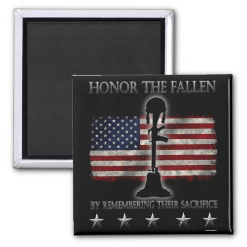 Honor The Fallen Magnet