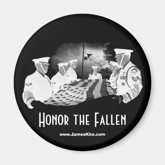 Honor the Fallen Magnet (Front)