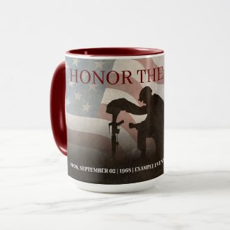 Honor The Fallen Mug