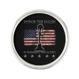 Honor The Fallen Pin