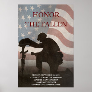Honor The Fallen Poster