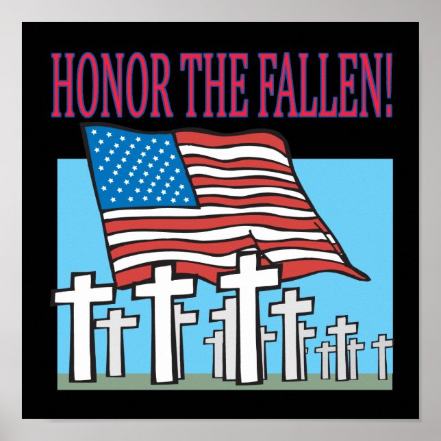 Honor The Fallen Poster (Front)