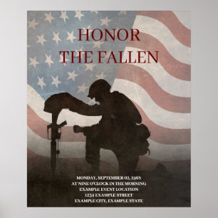 Honor The Fallen Poster