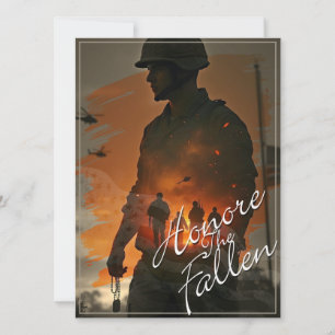 Honor the Fallen – Remember Their Sacrifice