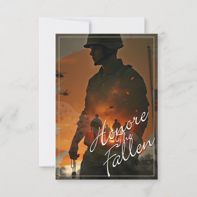 Honor the Fallen – Remember Their Sacrifice (Front)