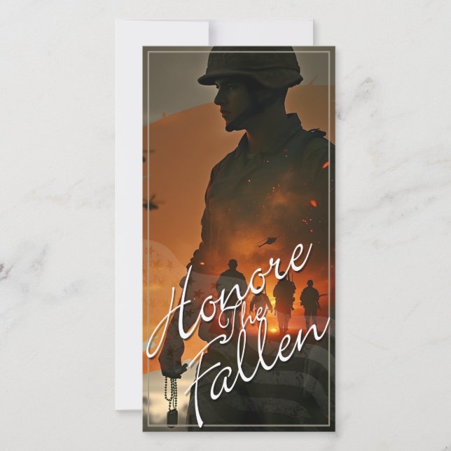 Honor the Fallen – Remember Their Sacrifice (Front)
