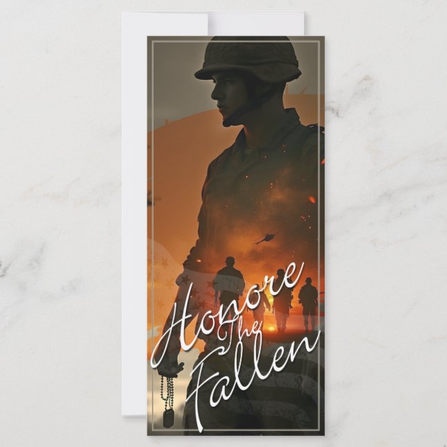 Honor the Fallen – Remember Their Sacrifice (Front)