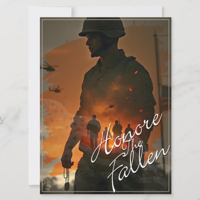 Honor the Fallen – Remember Their Sacrifice (Front)