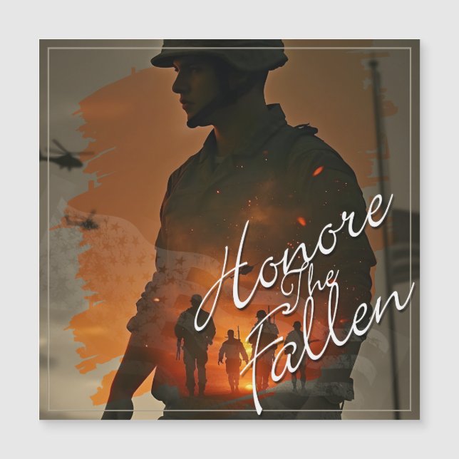 Honor the Fallen – Remember Their Sacrifice (Front)