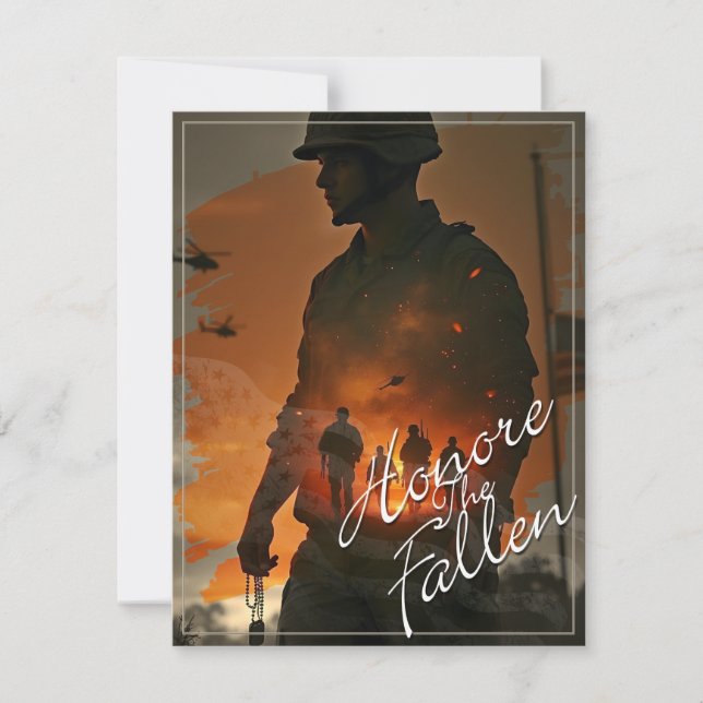 Honor the Fallen – Remember Their Sacrifice (Front)