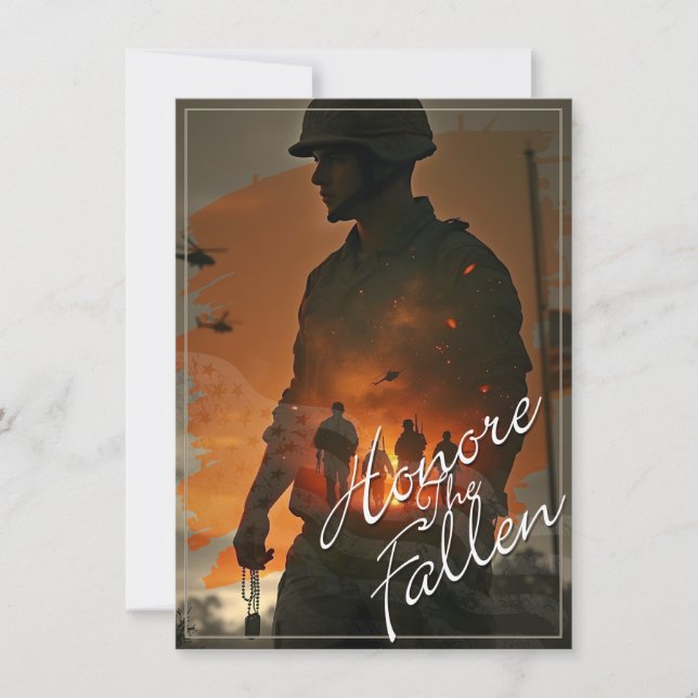 Honor the Fallen – Remember Their Sacrifice (Front)