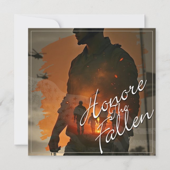 Honor the Fallen – Remember Their Sacrifice (Front)