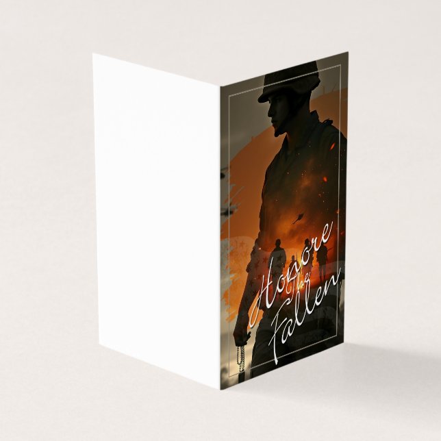 Honor the Fallen – Remember Their Sacrifice (Outside)