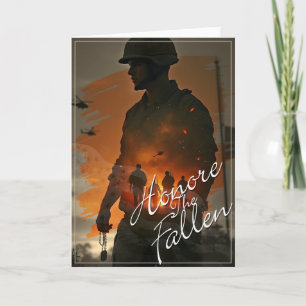 Honor the Fallen – Remember Their Sacrifice Card
